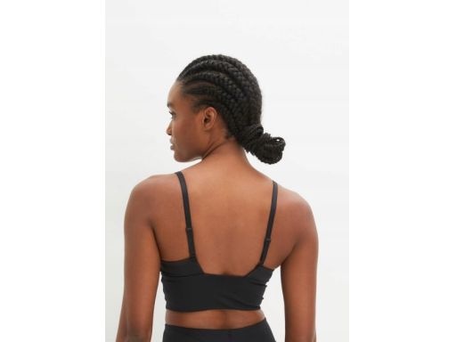 B.P.C biustonosz miękki bez fiszbin czarny top r.40