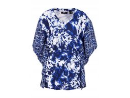 B.P.C Bluzka shirtowa nietoperz z nadrukiem ^40/42