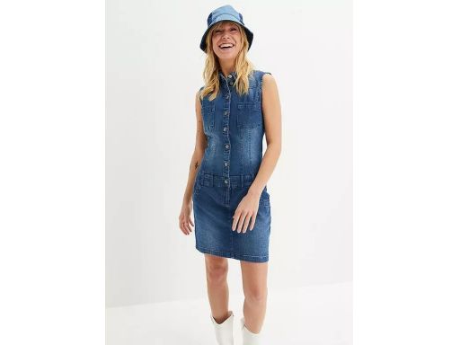 B.P.C sukienka jeansowa niebieska r.36