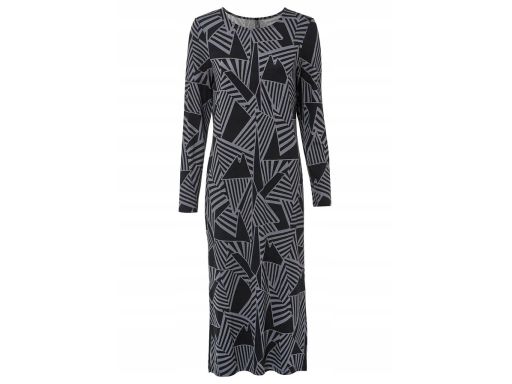 B.P.C sukienka midi z nadrukiem r.40/42