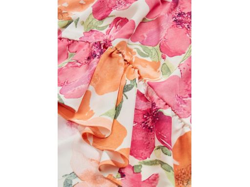 B.P.C asymetryczna sukienka w kwiaty ^48