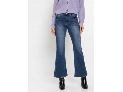 B.P.C jeansy bootcut modne jeans r.50