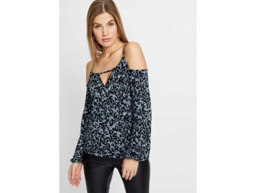 B.P.C bluzka odkryte ramiona nadruk r.36/38