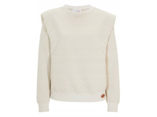 B.P.C modna bluza damska pikowana piaskowa r.48/50