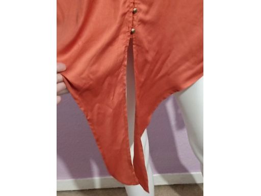 B.P.C bluzka koszulowa ruda wiskoza 40.