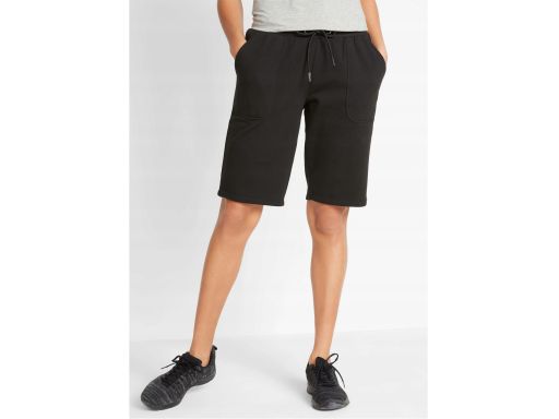 B.P.C bermudy damskie dresowe czarne ^52/54