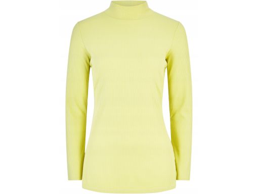 B.P.C limonkowy półgolf prążek 40/42.