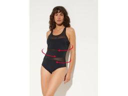 B.P.C kostium kąpielowy modelujący ekskluzywny siateczka 40.