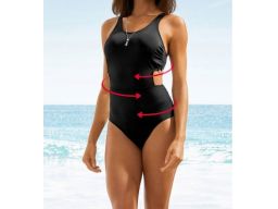 B.P.C kostium kąpielowy monokini czarny 48.