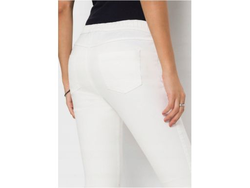 B.P.C jeansy damskie białe wygodne ^38
