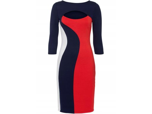 Sukienka ołówkowa z wycięciem ^36/38