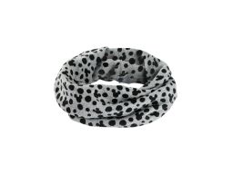 Disney komin dzianinowy szary w czarne Mickey Mouse uniwersalny.