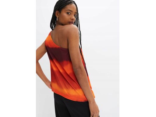 B.P.C bluzka wzorzysta top na jedno ramaię ^40/42