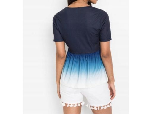 B.P.C bluzka cieniowana w kolorze ombre 36/38.