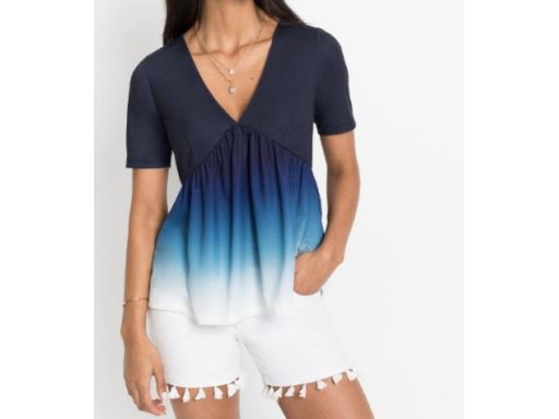 B.P.C bluzka cieniowana w kolorze ombre 36/38.