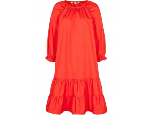 B.P.C bawełniana sukienka z falbanami 44.