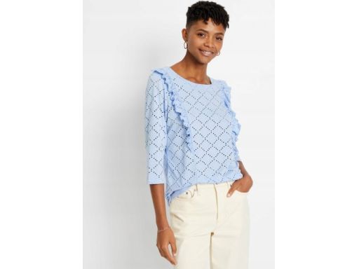 B.P.C bluzka błękitna żakardowa ^36/38