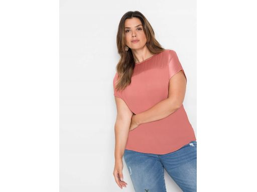 B.P.C bluzka z poliestru z recyklingu róż ^44