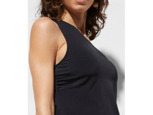 B.P.C. tankini czarne na jedno ramię ^42