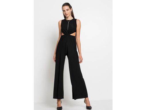 B.P.C kombinezon czarny z wycięciami ^40/42