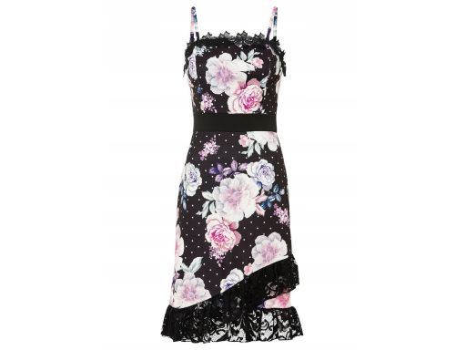 B.P.C sukienka na ramiączka w kwiaty 32/34.