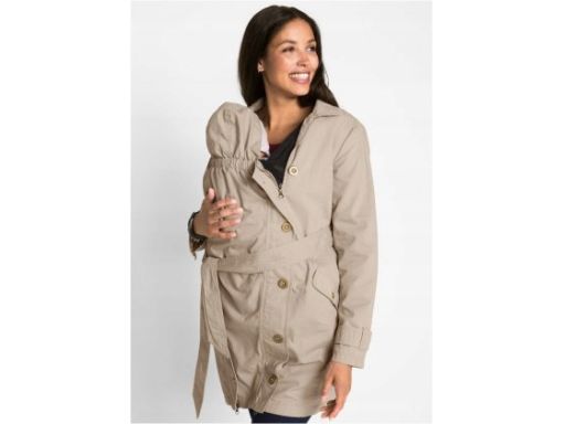 B.P.C. cienka kurtka ciążowa wstawka na dziecko 50