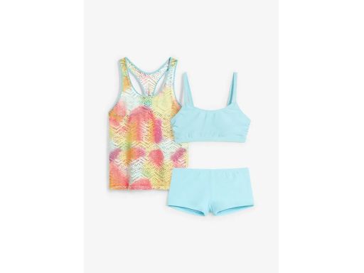 B.P.C tankini 3-elementowe top biustonosz i figi komplet ^38