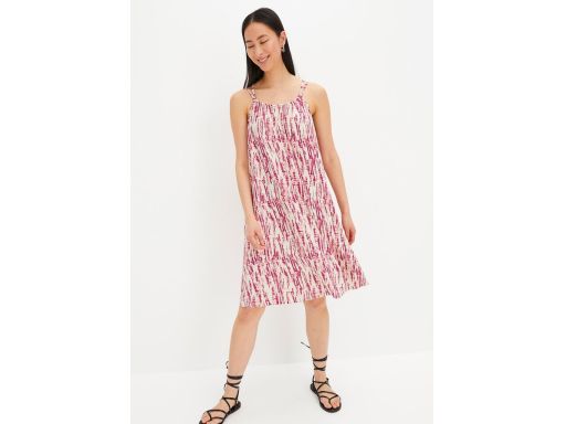 B.P.C letnia sukienka wzorzysta modna 52/54.