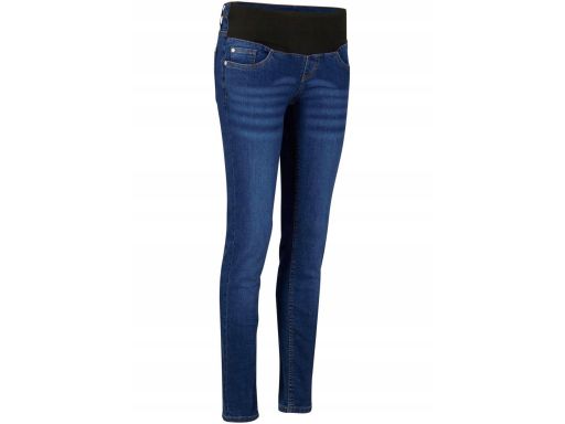 Jeansy ciążowe na początek ciąży ^46