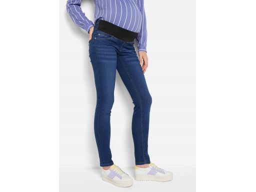 Jeansy ciążowe na początek ciąży ^46