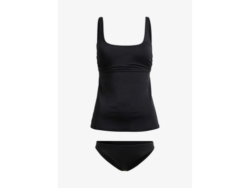 B.P.C klasyczne czarne tankini top + figi ^42