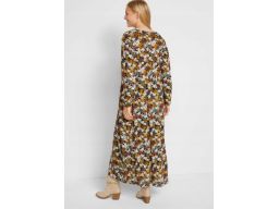 B.P.C długa sukienka ciążowa wzorzysta r.38