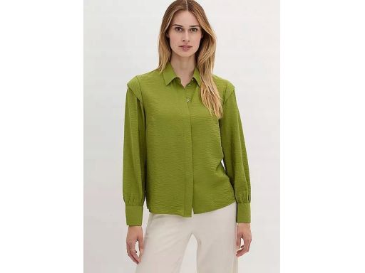 B.P.C bluzka koszulowa zielona kreszowana r.36