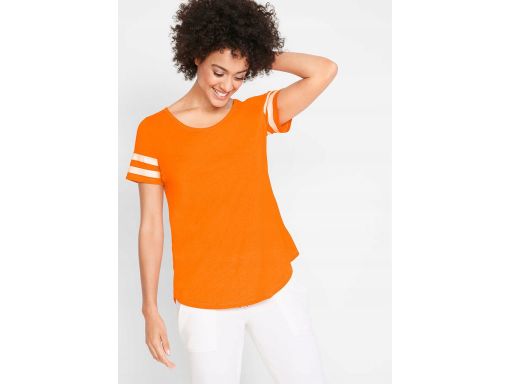 B.P.C t-shirt pomarańczowy sportowy ^40/42