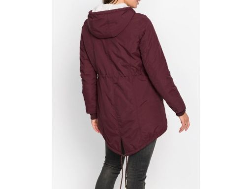 B.P.C kurtka ocieplana bordowa z kapturem ^38