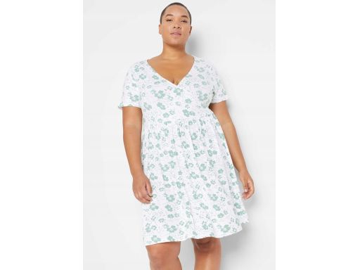 B.P.C sukienka shirtowa w kwiaty ^44/46