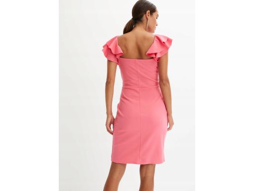B.P.C różowa sukienka ołówkowa r.32/34