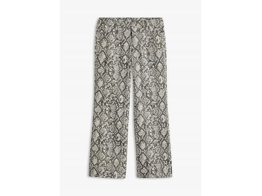 B.P.C spodnie z eko skóry wzór skóra węża ^34