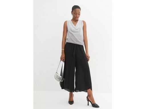 B.P.C top dzianinowy szaro-srebrny r.44/46