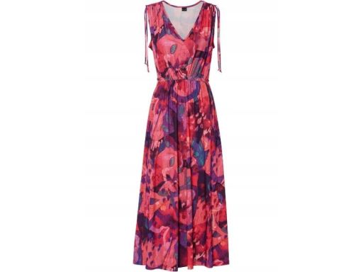 B.P.C. sukienka w kolorowe wzory 44/46.