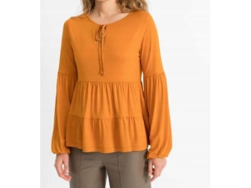 B.P.C bluzka miodowa z długim rękawem ^32/34