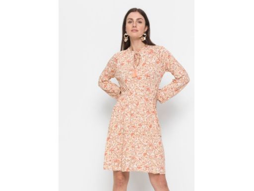 B.P.C sukienka dżersejowa frędzle ^36/38