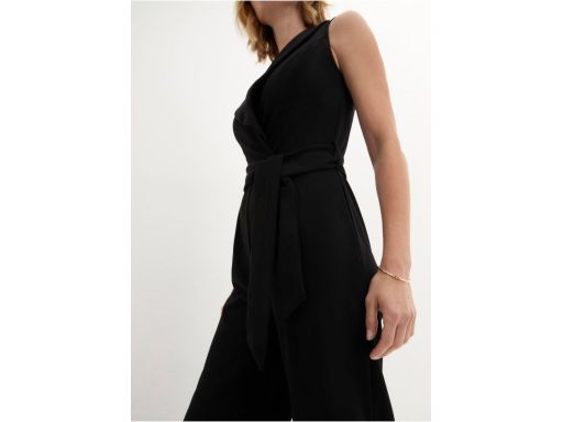 B.P.C czarny kombinezon bez rękawów ^46