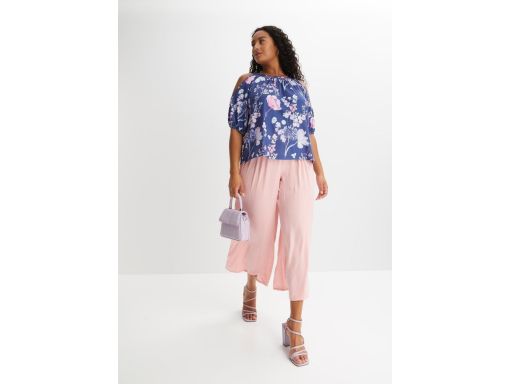 B.P.C bluzka z odkrytymi ramionami w kwiaty 36/38.