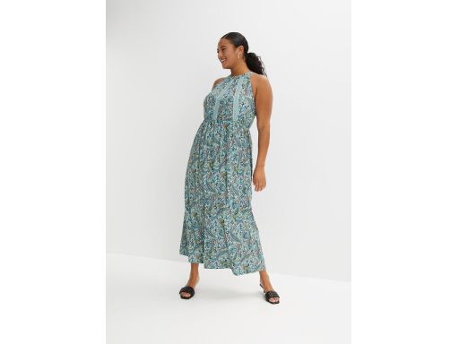 B.P.C wzorzysta sukienka maxi 40/42.