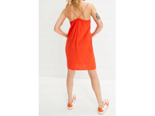 B.P.C czerwona sukienka letnia ^36