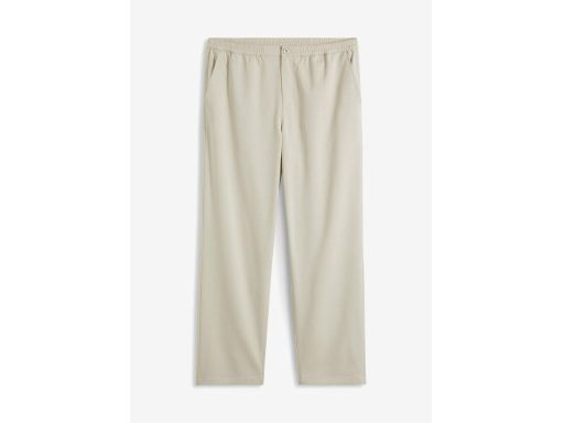 B.P.C męskie spodnie piaskowe proste r.52