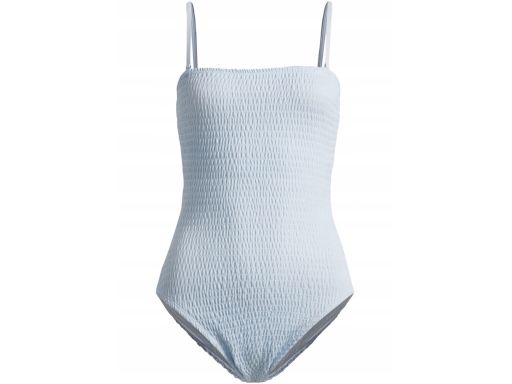 B.P.C kostium kąpielowy bandeau błękitny marszczony r.42
