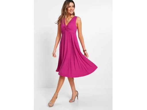 B.P.C sukienka różowa z marszczeniem r.36/38