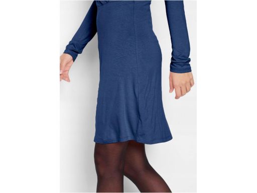 B.P.C sukienka granatowa z wiskozy r.40/42